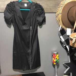 NWOT black mini dress